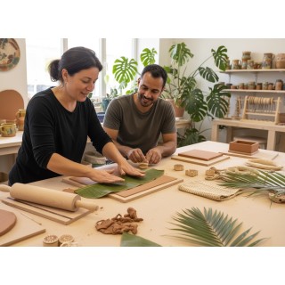 Cours hebdomadaire de poterie (modelage)